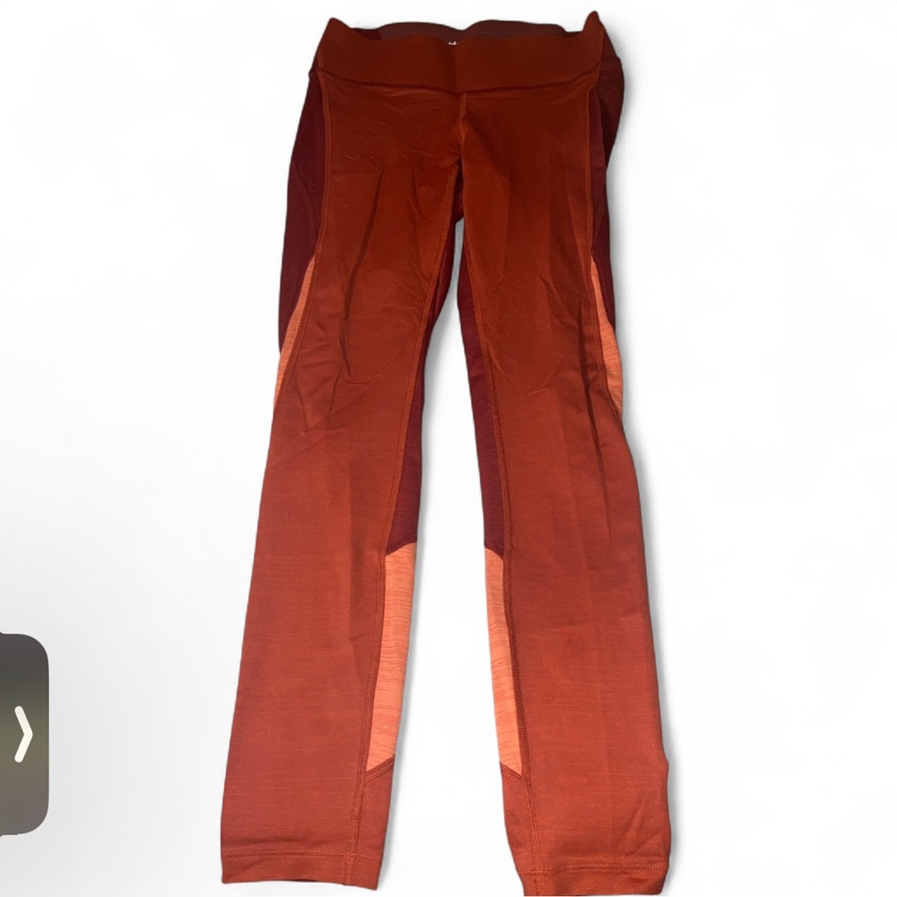 Outdoor Voices Red and Burgundy Leggings